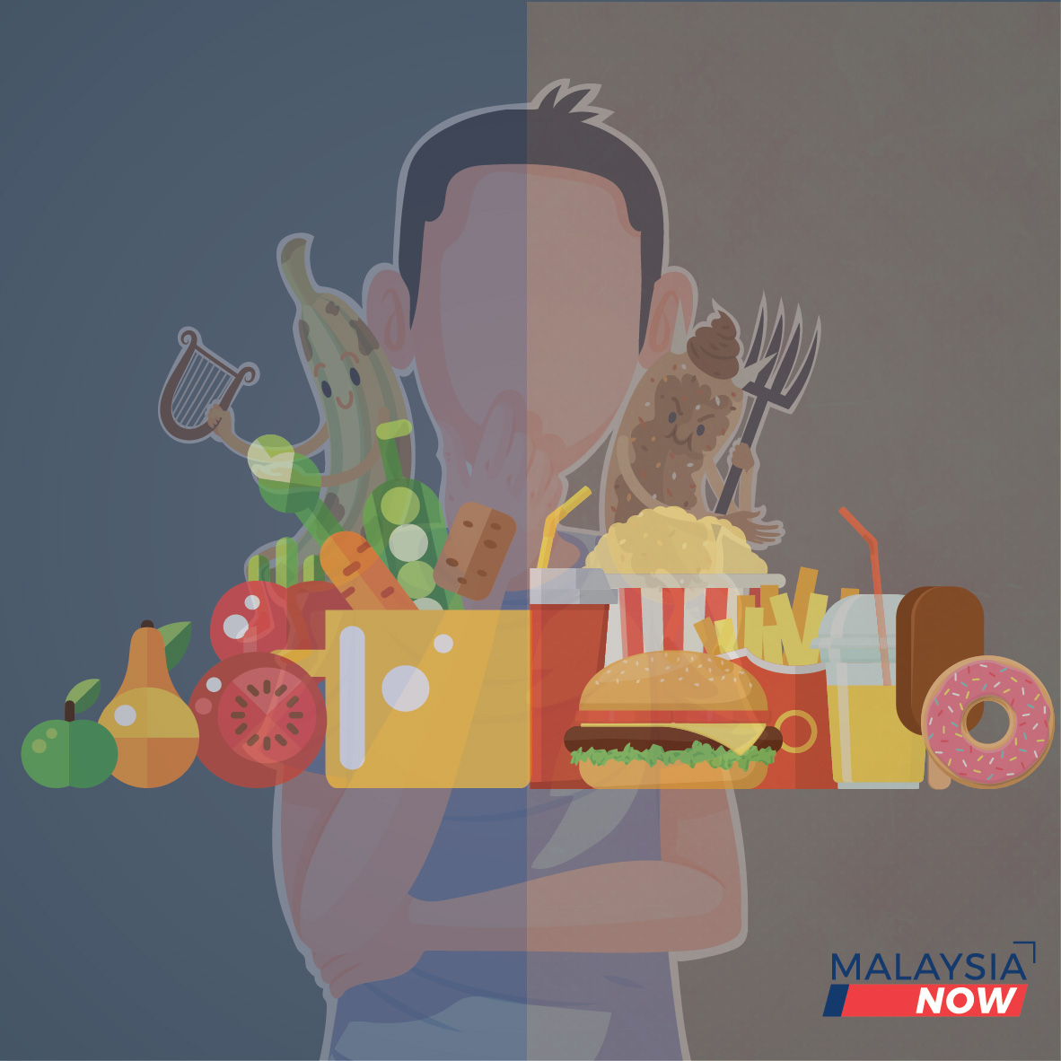Weaning People Off Tasty Junk Food Onto Bland Healthy Diets Is No Piece Of Cake Malaysianow