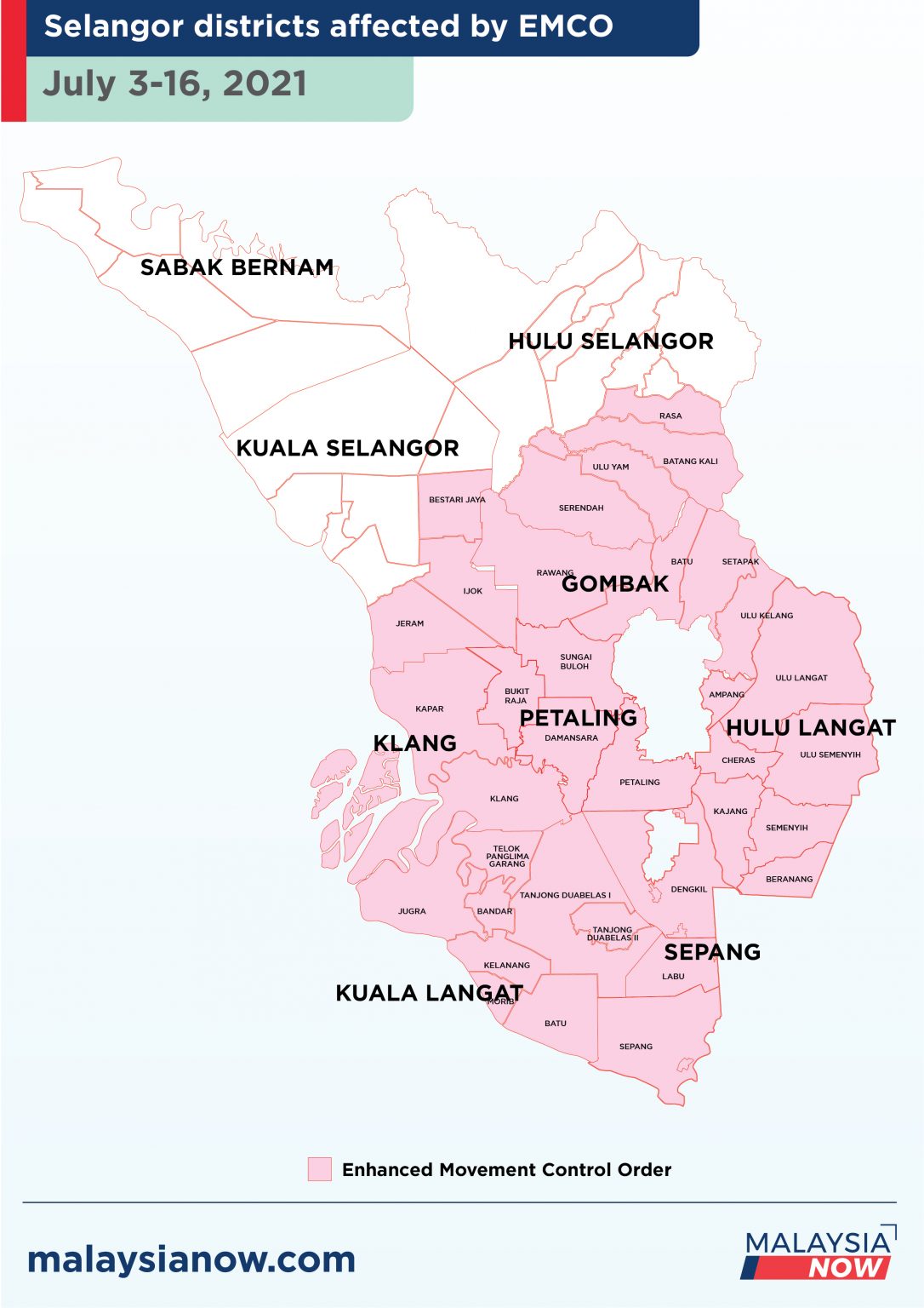 34 Sub districts In Selangor 14 Localities In KL To Come Under EMCO 34-sub-districts-in-selangor-14-localities-in-kl-to-come-under-emco